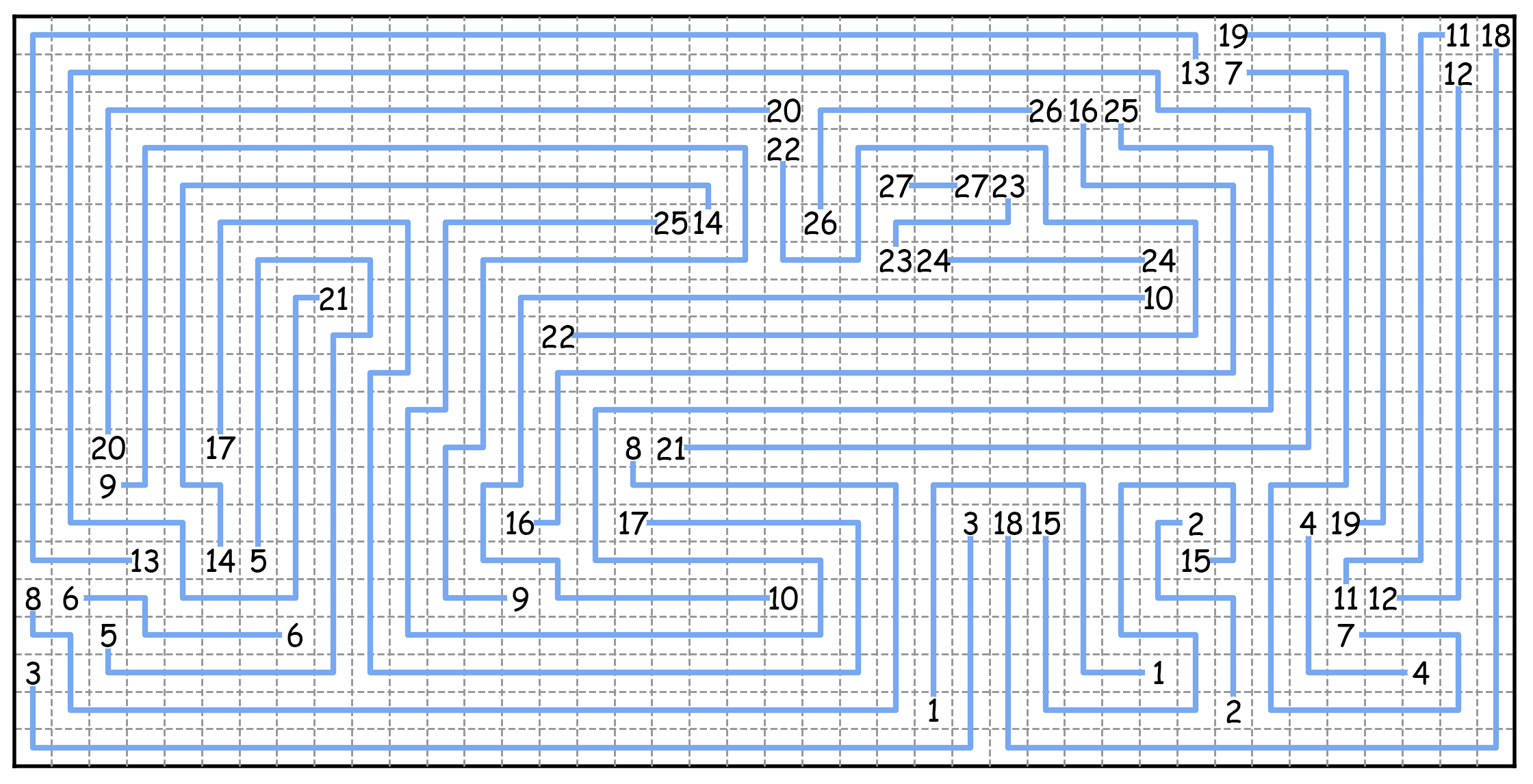 Numberlink Solver